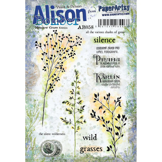Paper Artsy Alison Bomber Meadow Grass Edition AB058