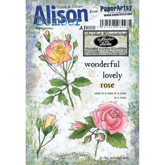 Paper Artsy Alison Bomber Rose Edition AB059