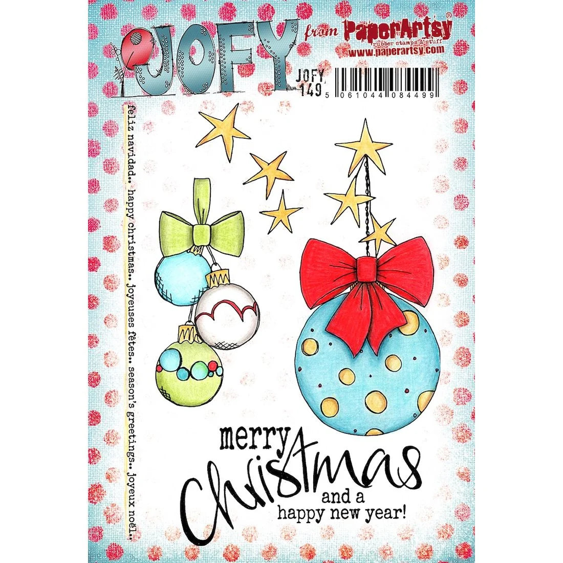 Paper Artsy - JOFY Stamp Set #149