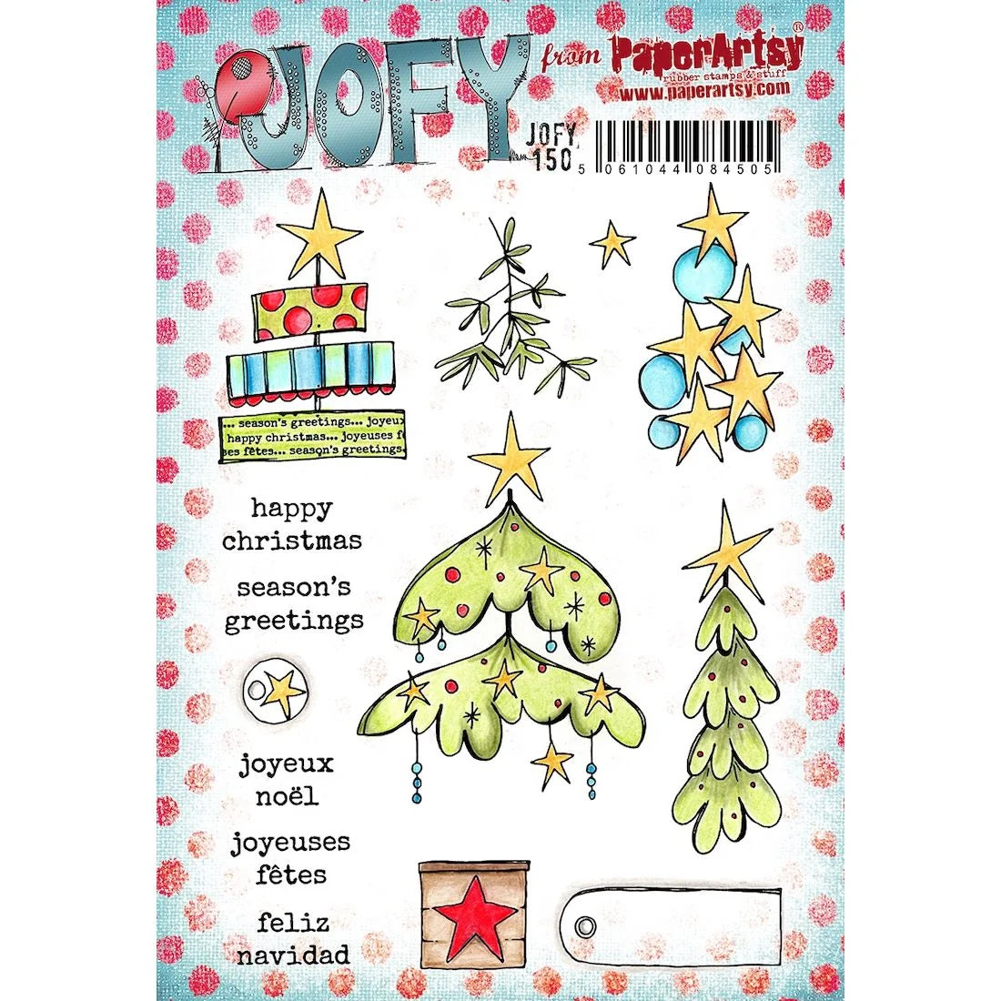 Paper Artsy - JOFY Stamp Set #150