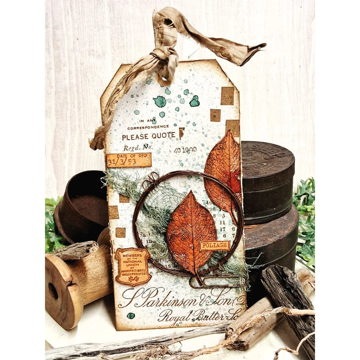 Eclectica³ Mags Woodcock Stamp EMW007