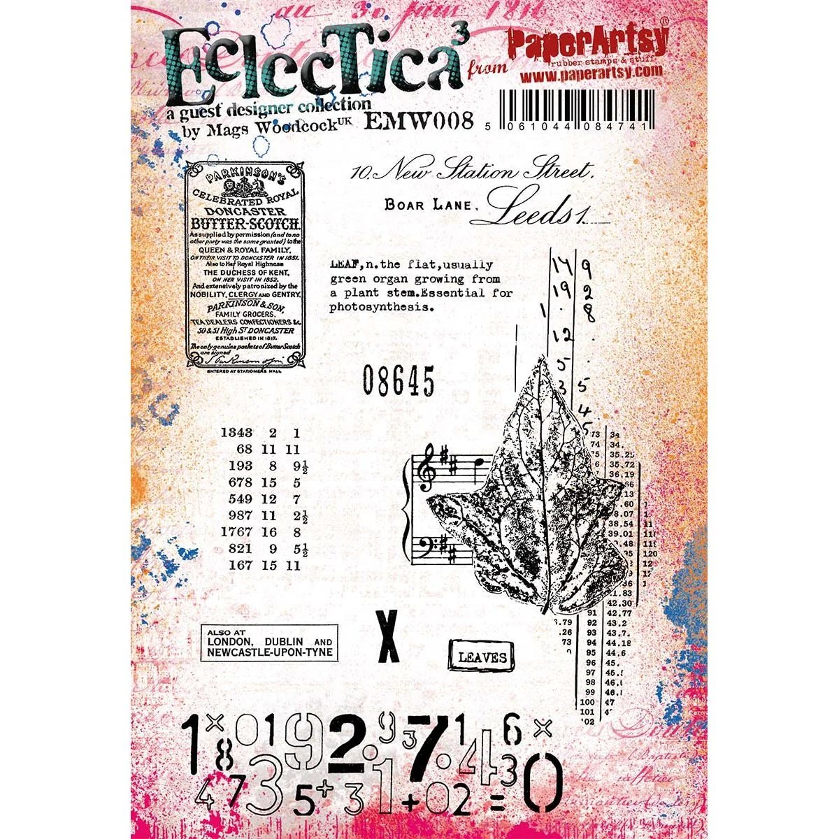 Eclectica³ Mags Woodcock Stamp EMW008