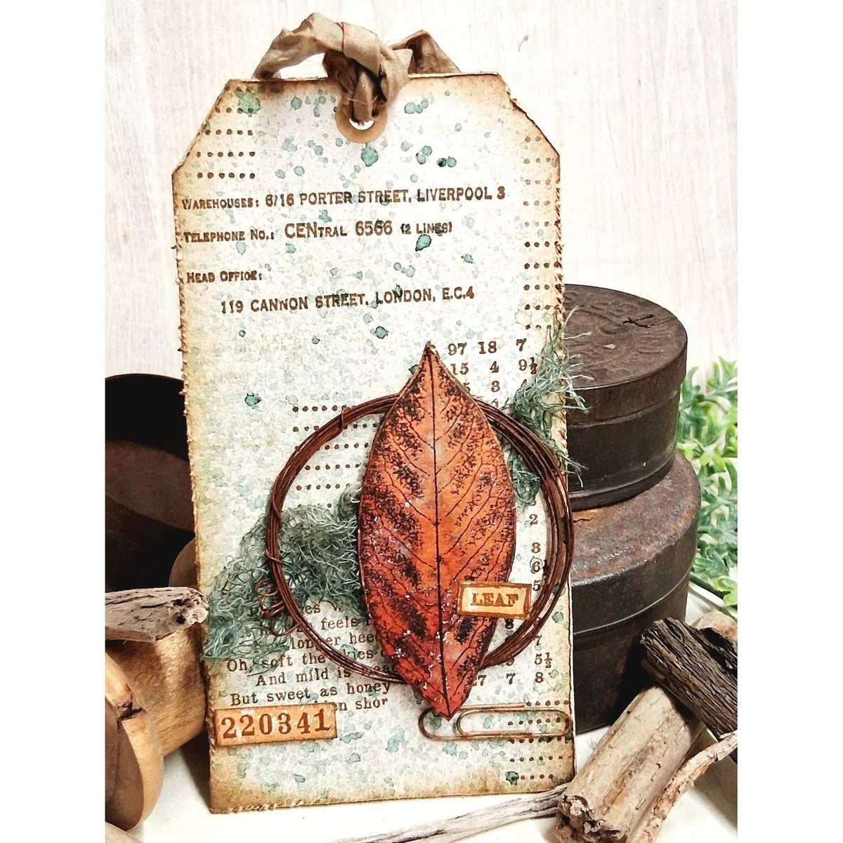 Eclectica³ Mags Woodcock Stamp EMW009