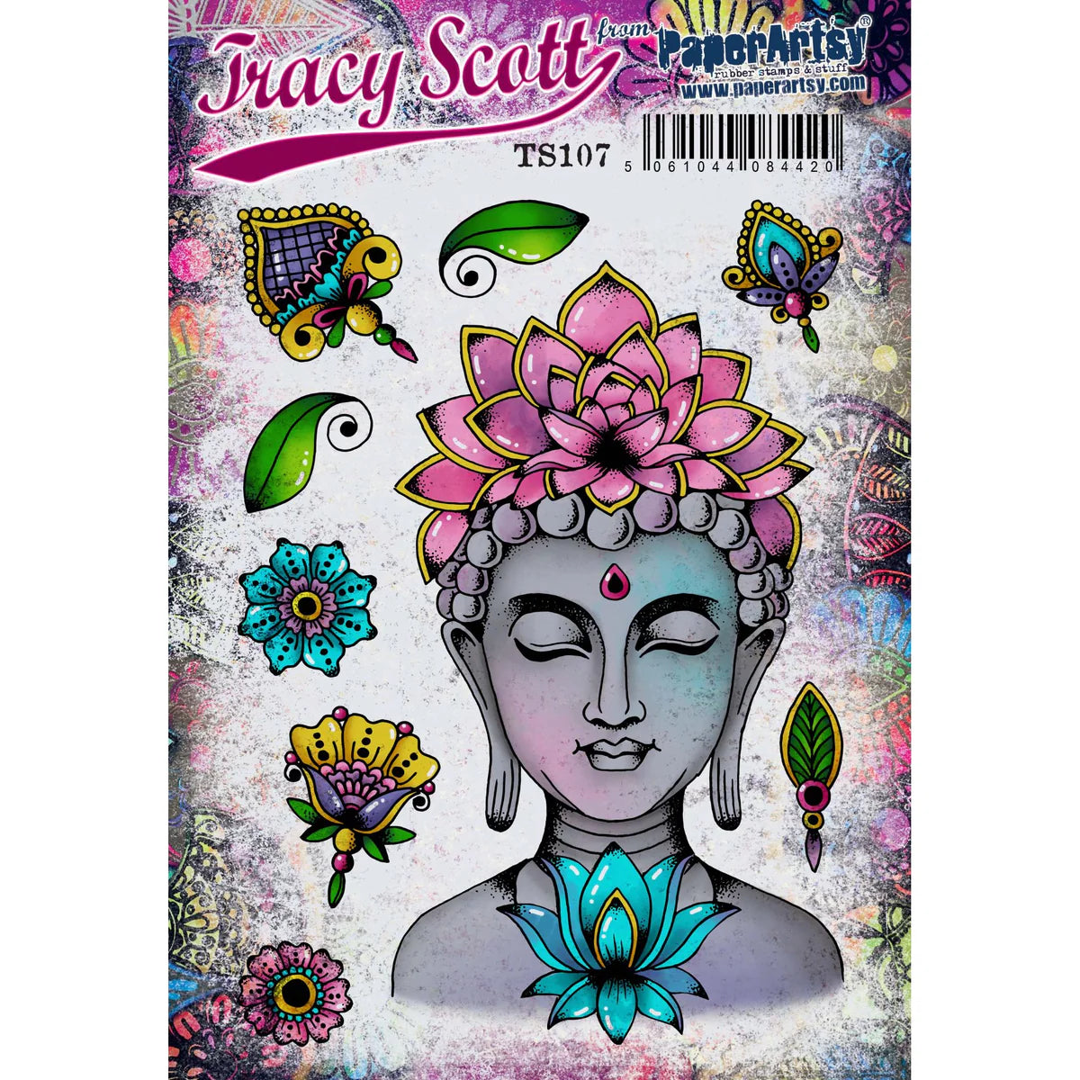 Paper Artsy Stamp - Tracy Scott TS107