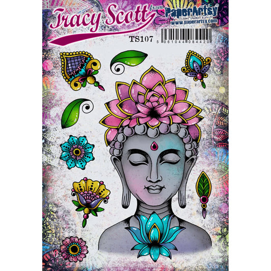 Paper Artsy Stamp - Tracy Scott TS107