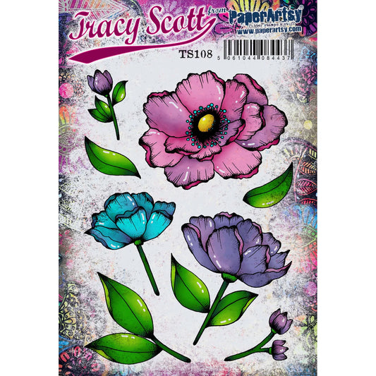Paper Artsy Stamp - Tracy Scott TS108