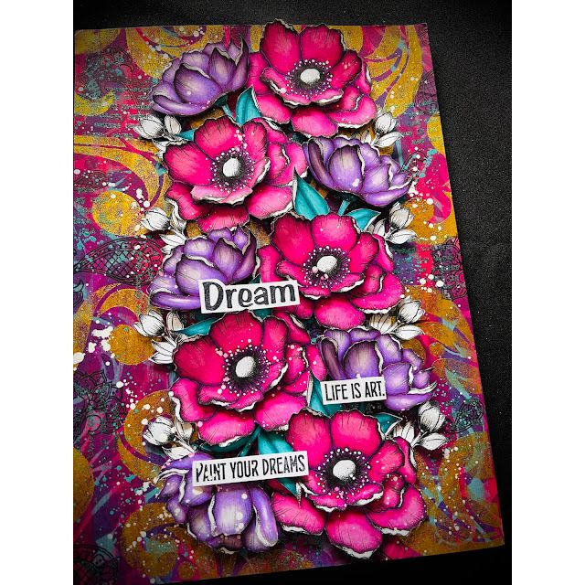 Paper Artsy Stamp - Tracy Scott TS108