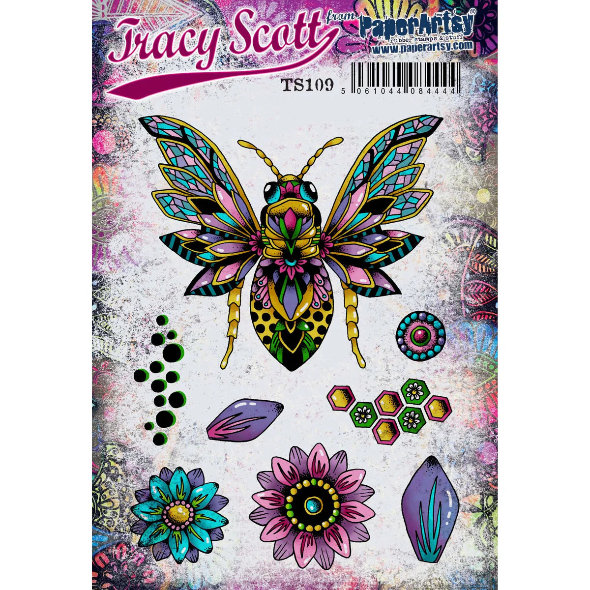 Paper Artsy Stamp - Tracy Scott TS109