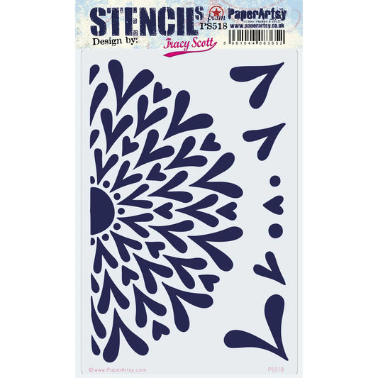 Paper Artsy - Tracy Scott -  PS518 Stencil