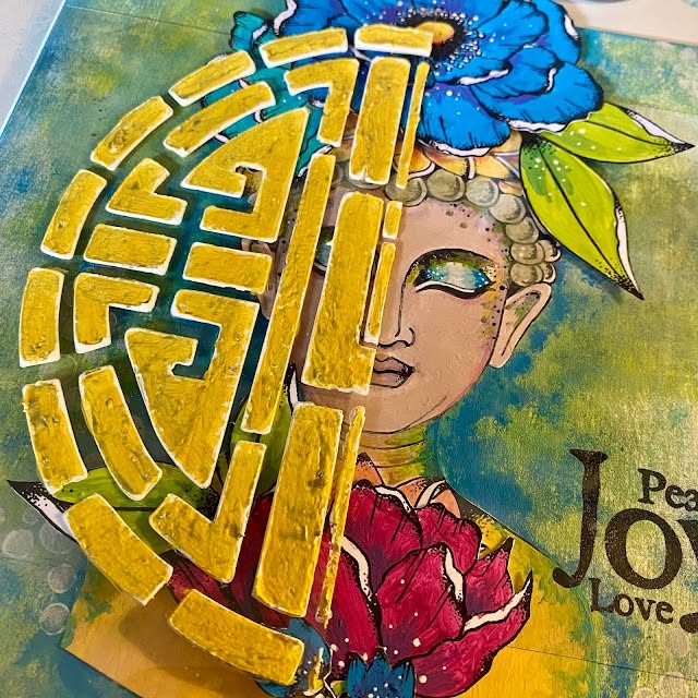 Paper Artsy - Tracy Scott -  PS520 Stencil