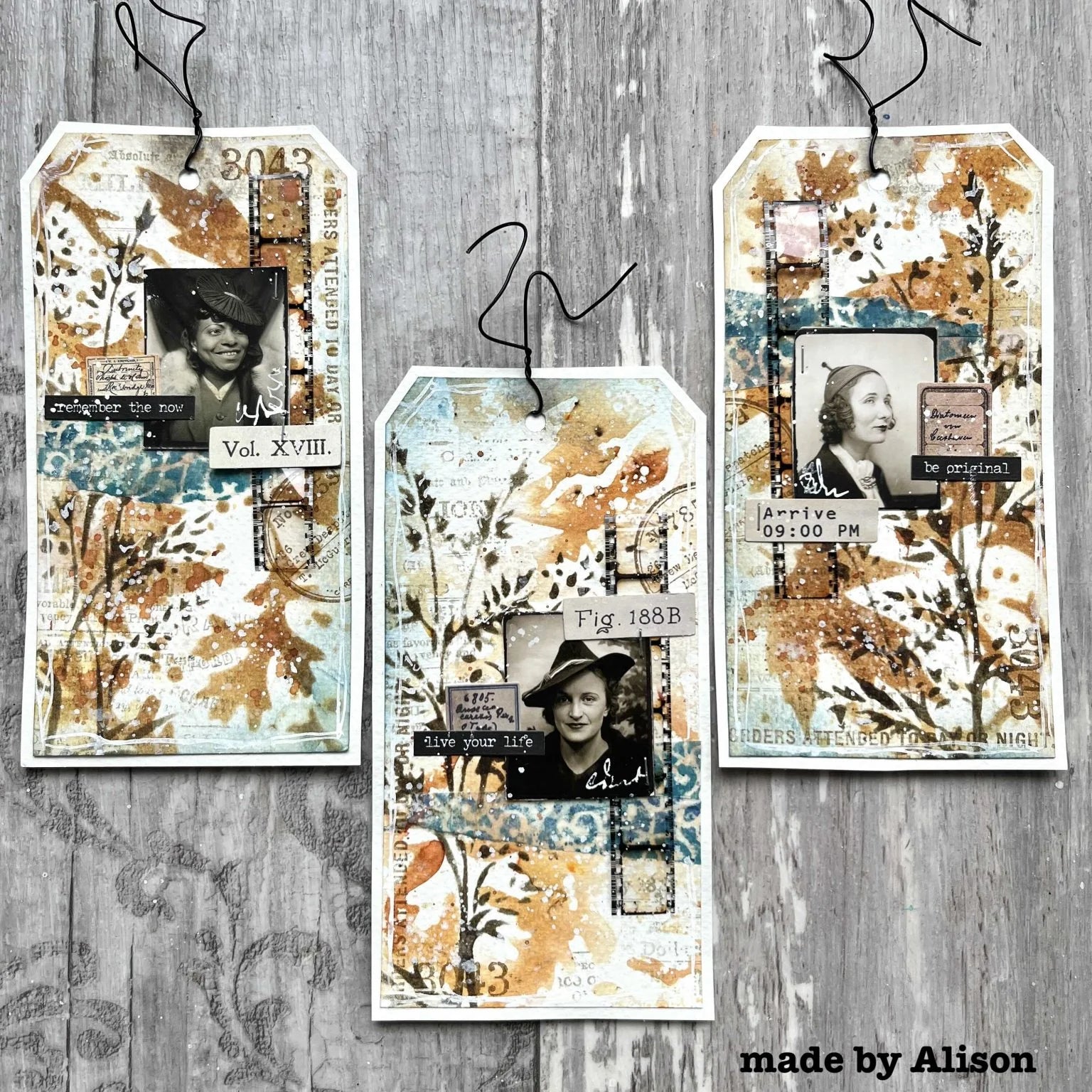 Paper Artsy - Alison Bomber -  PS471 Stencil