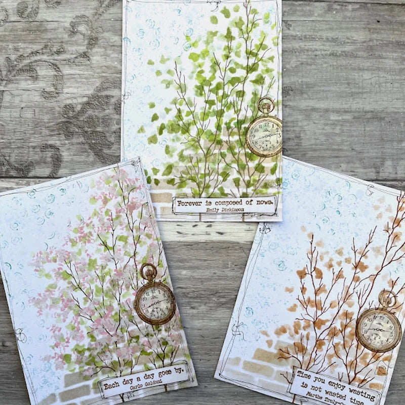 Paper Artsy Stencils Large - Alison Bomber Bricks PS502