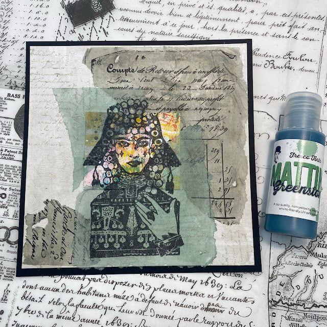 Paper Artsy Greenstone Mattint Fresco Tints