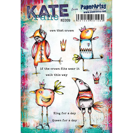 Paper Artsy Stamp - Kate Crane KC09
