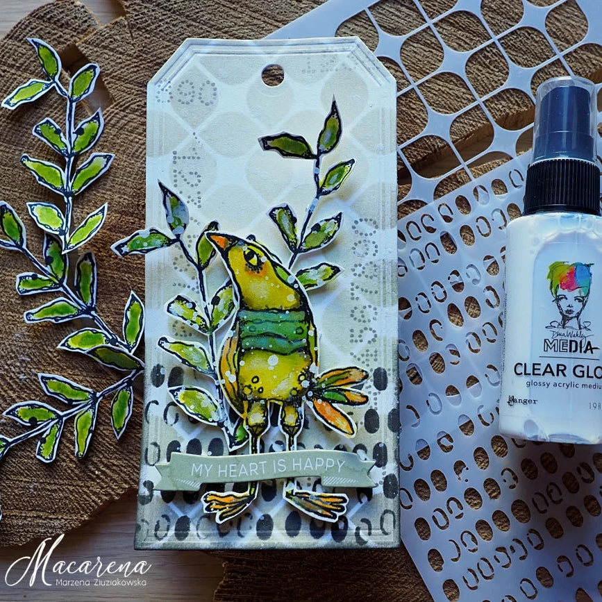 Paper Artsy Stamp - Kate Crane KC09