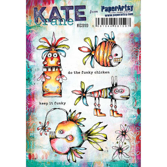 Paper Artsy Stamp - Kate Crane KC010
