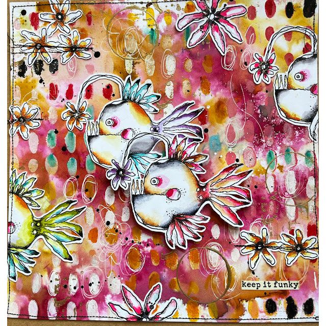 Paper Artsy Stamp - Kate Crane KC010