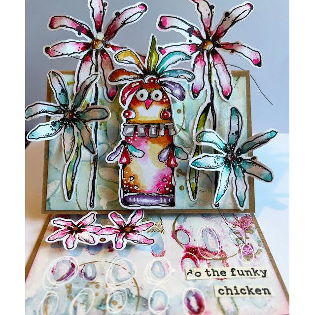 Paper Artsy Stamp - Kate Crane KC010