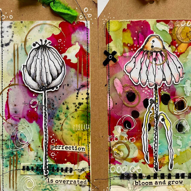 Paper Artsy Stamp - Kate Crane KC011