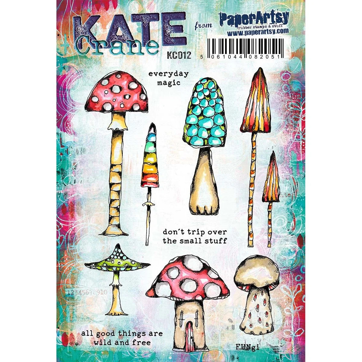 Paper Artsy Stamp - Kate Crane KC012