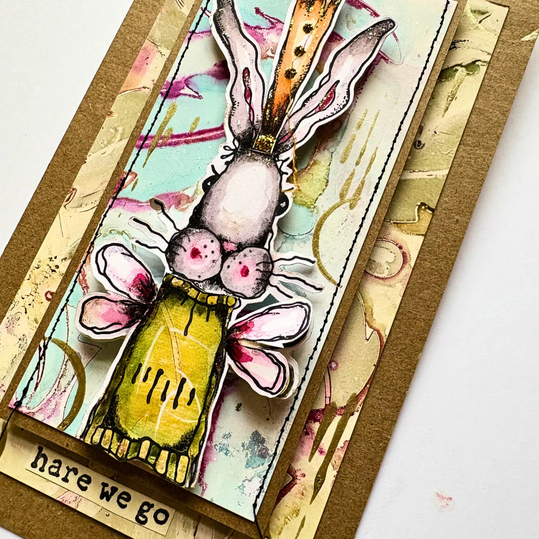 Paper Artsy Stamp - Kate Crane KC019