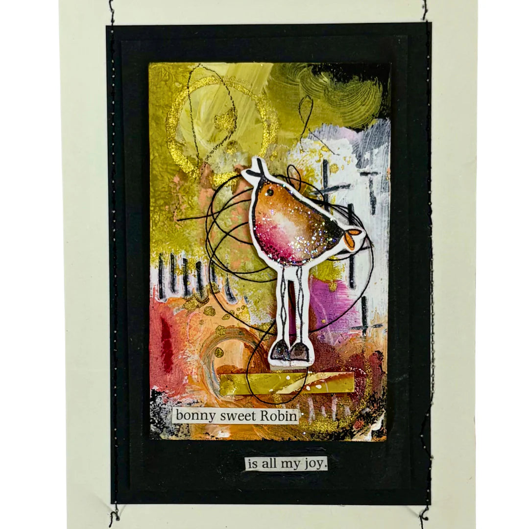 Paper Artsy Stamp - Kate Crane KC019