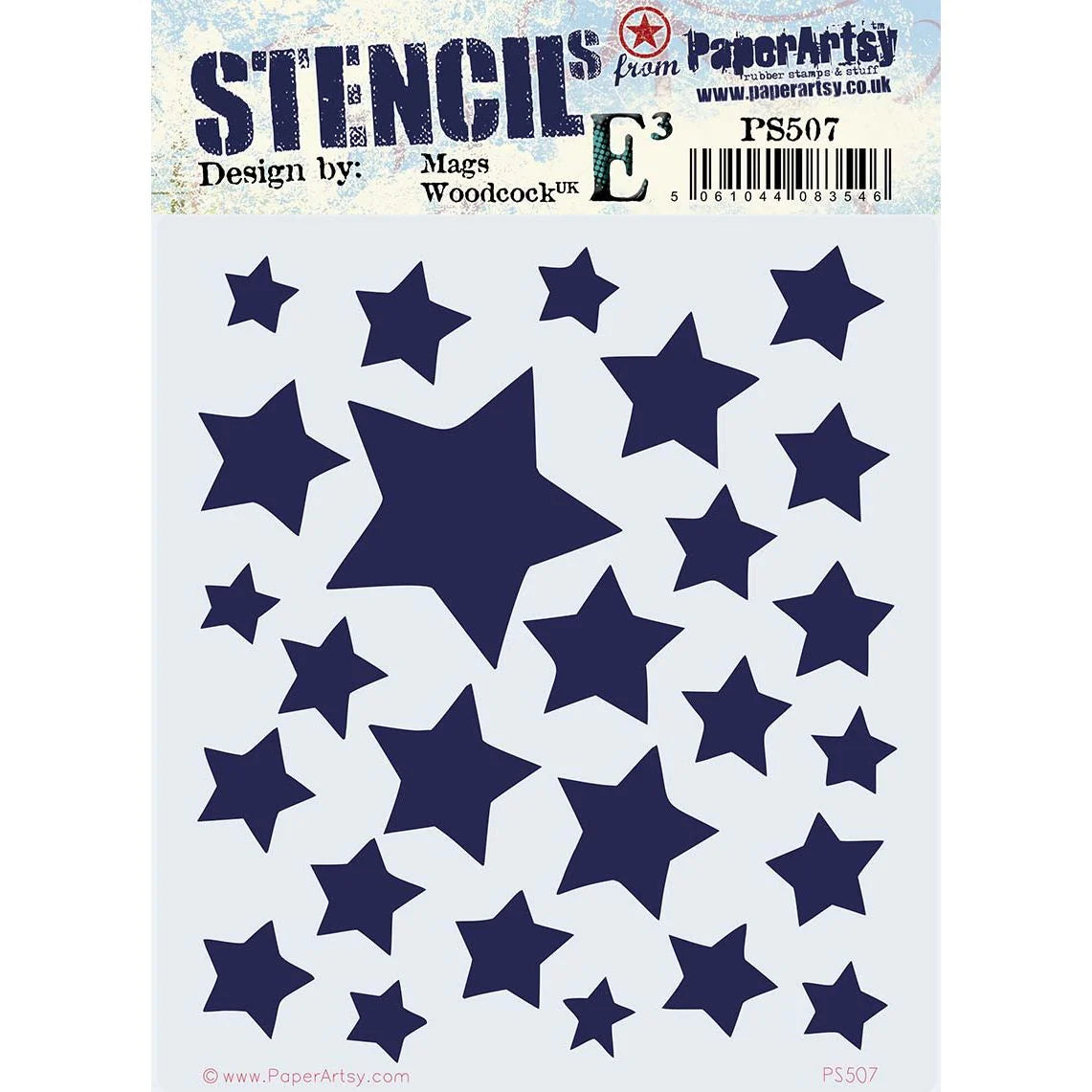 Paper Artsy - Mags Woodcock -  PS507  Stencil