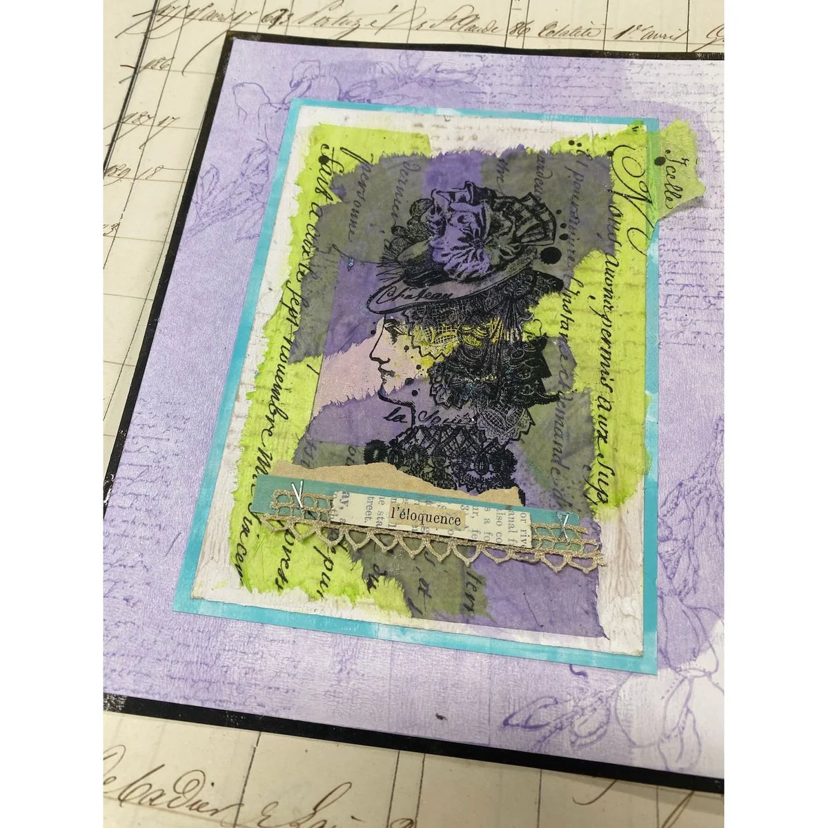 Paper Artsy Bellflower Mattint Fresco Tints