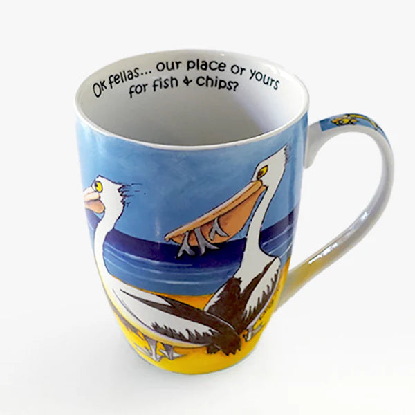 Libby Sheppard -  Pelican mug