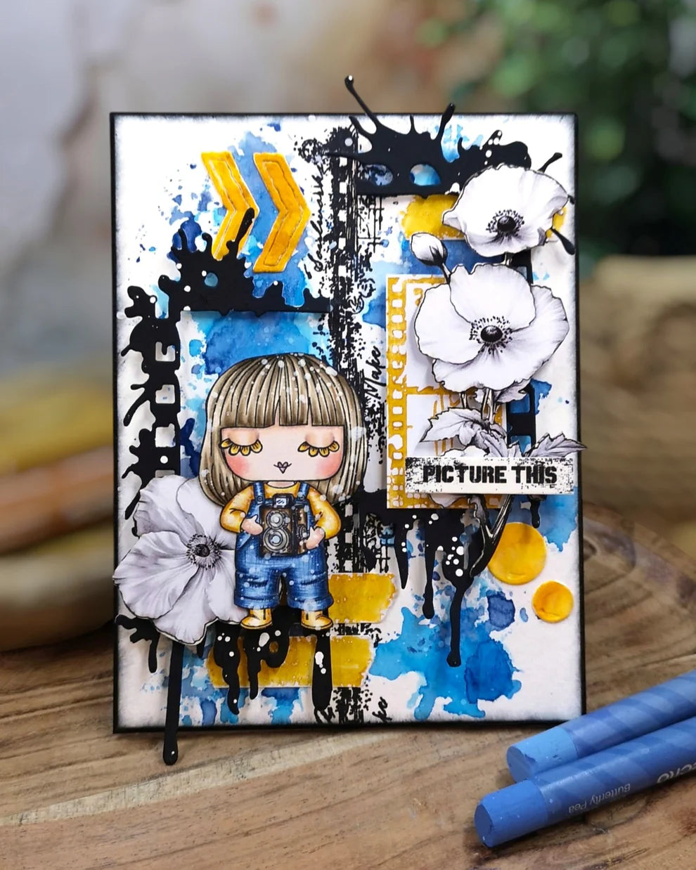 AALL & CREATE - A7 Stamps - Stay Focused  #1369