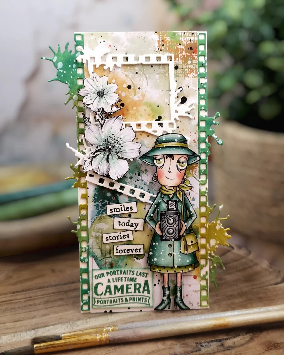 AALL & CREATE - A7 Stamps - Dee Snaps  #1370