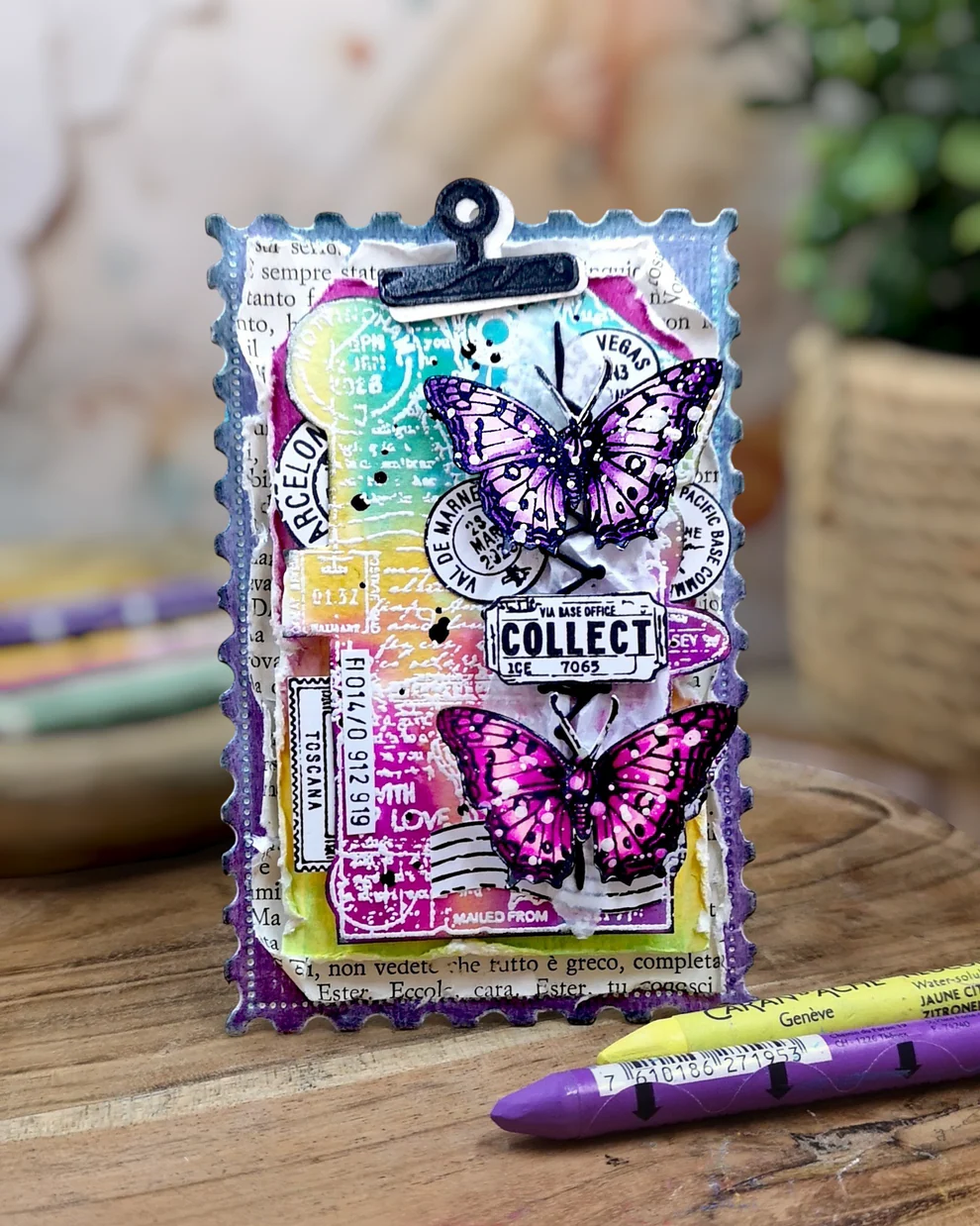 AALL & CREATE - A7 Stamps - Chrono-Stamped Tag -#1448