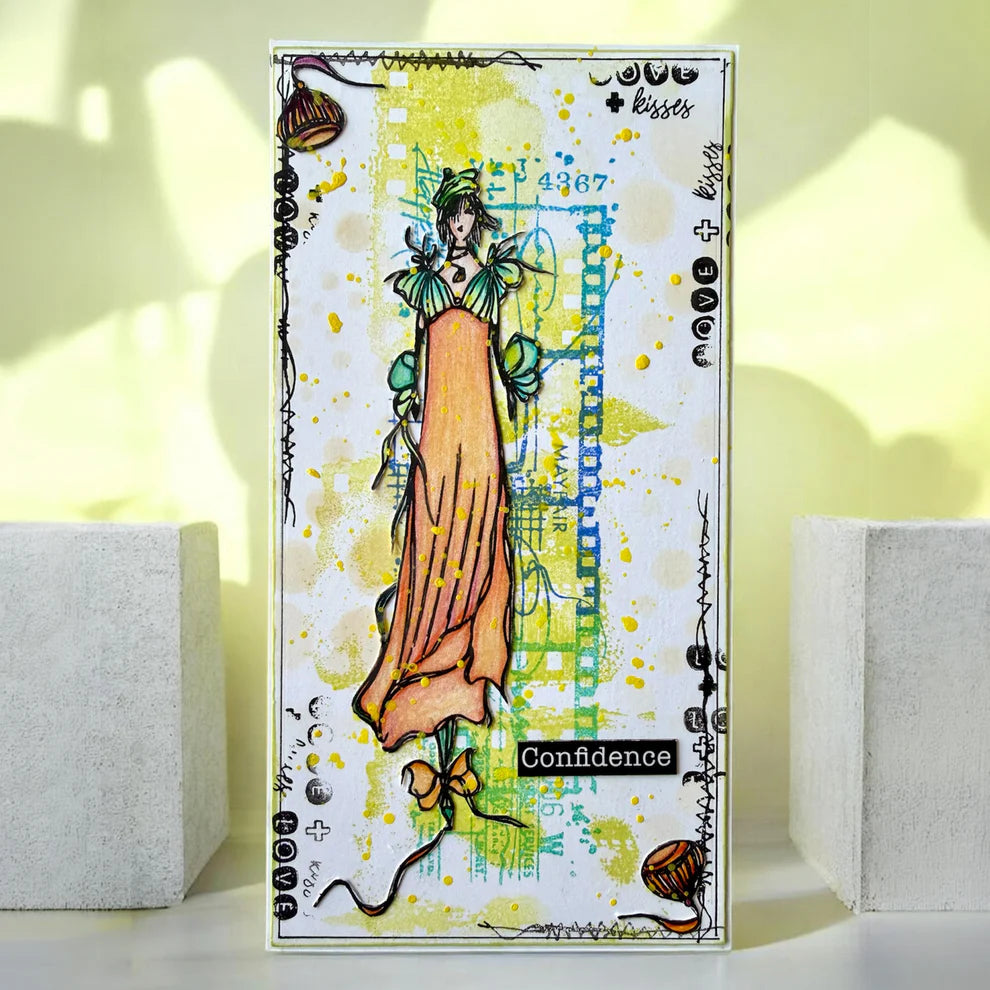 AALL & CREATE - A6 Stamps - Reflections in Motion  #TP - 1430