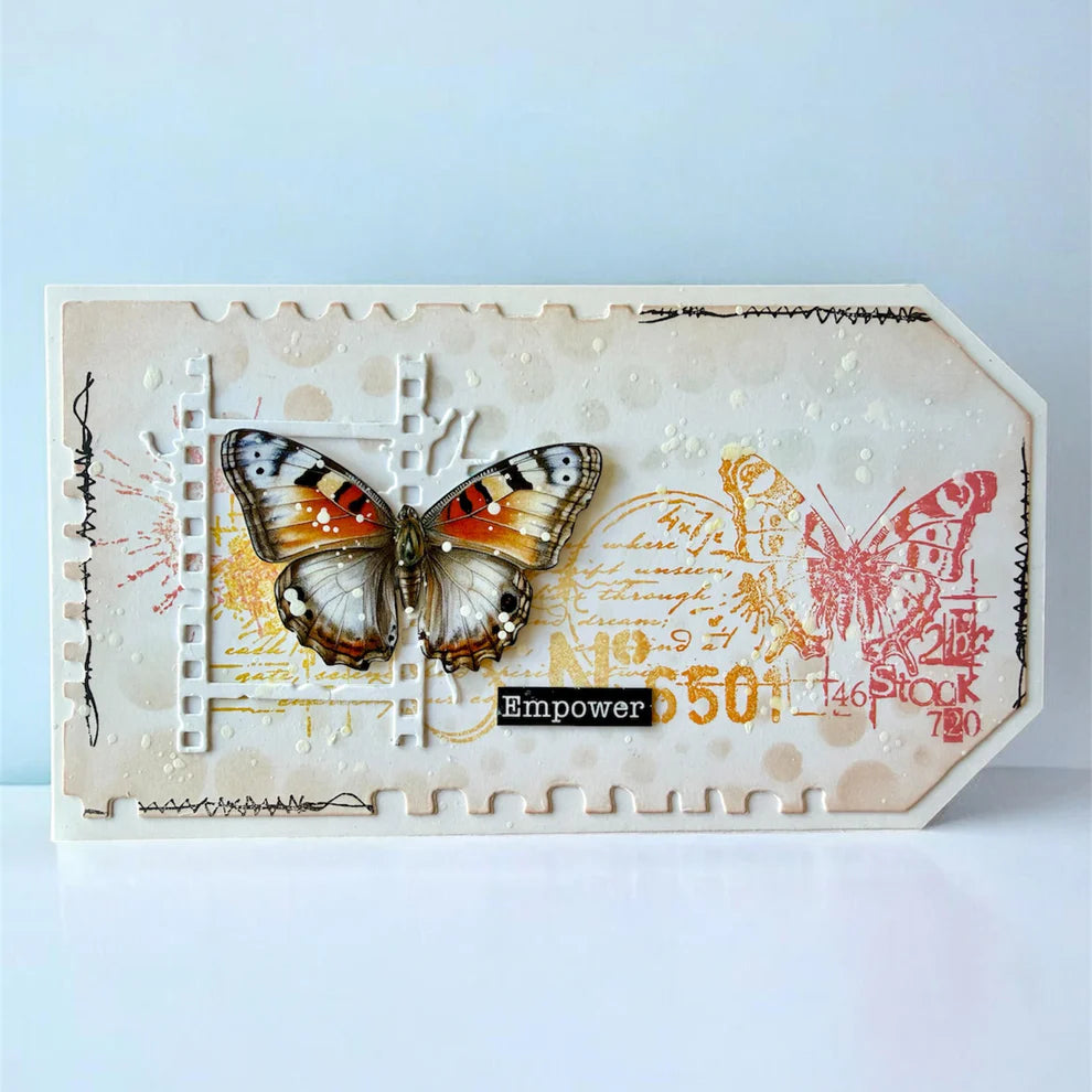 AALL & CREATE - A6 Stamps -Splatter Film #TP - 1334