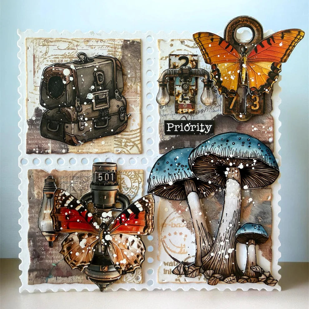 AALL & CREATE - Cutting Dies  - Splintered Tiles - #111