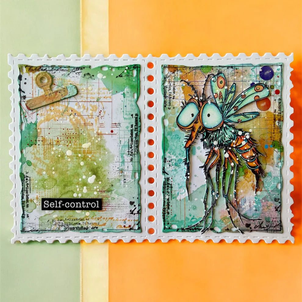 AALL & CREATE - A6 Stamps - Bee Geometry -#1341