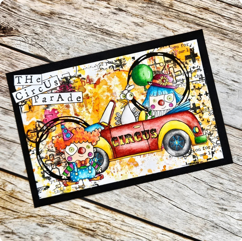 AALL & CREATE - A6 Stamps - Chicken Dance #407