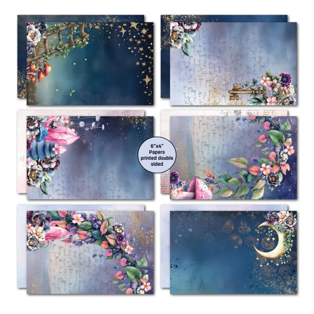 3 Quarter Designs - Night Garden Collection 6x4 Card Pack