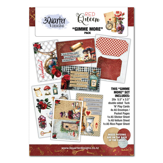 3 Quarter Designs - Red Queen Gimme More Pack 