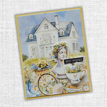 Paper Rose - Papercuts Card Making Kits - March 2025 Rustic Spring