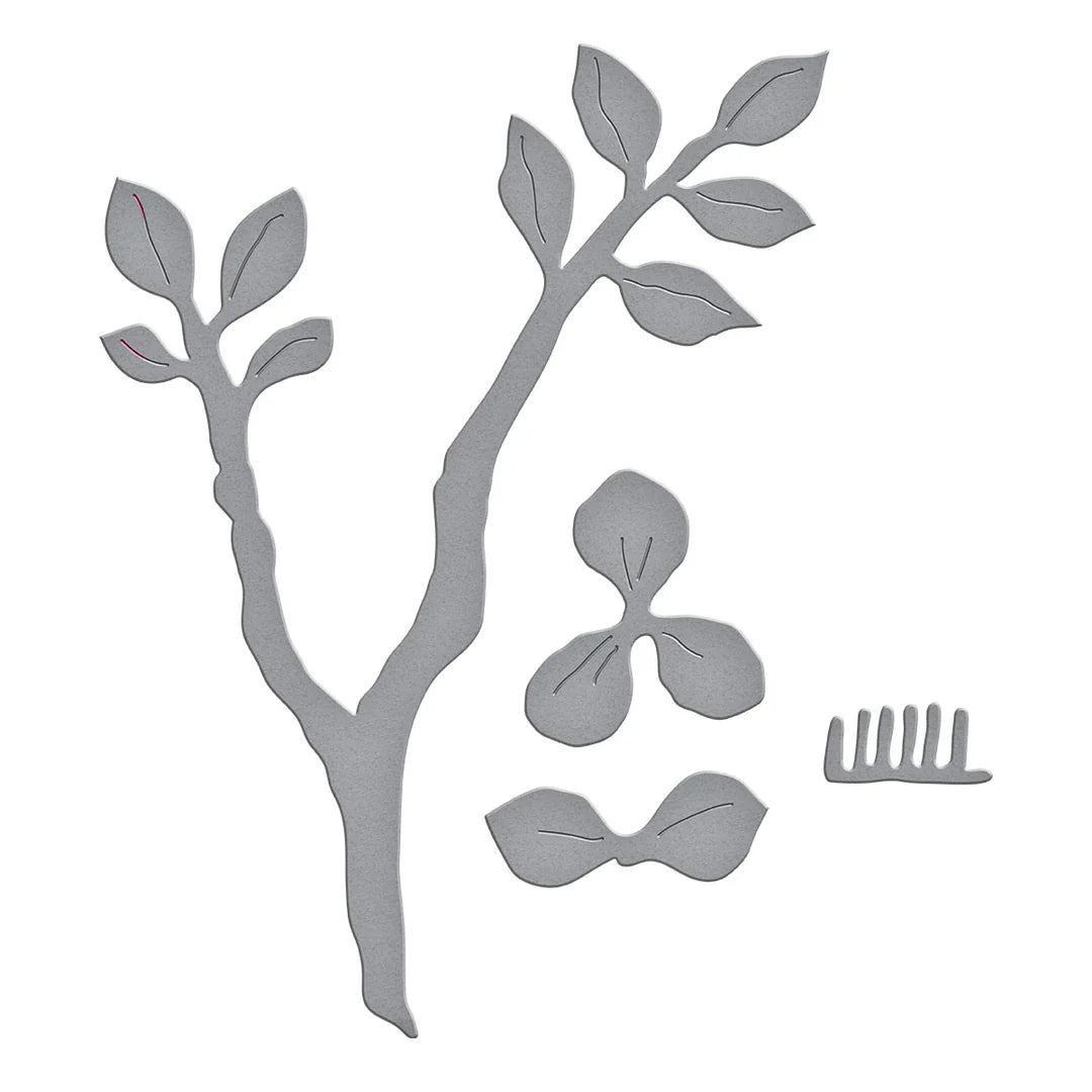 Spellbinders- Paper Arts -  Cutting Dies - Flowering Quince