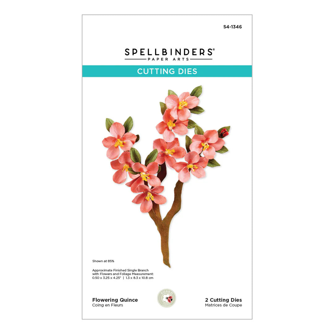 Spellbinders- Paper Arts -  Cutting Dies - Flowering Quince