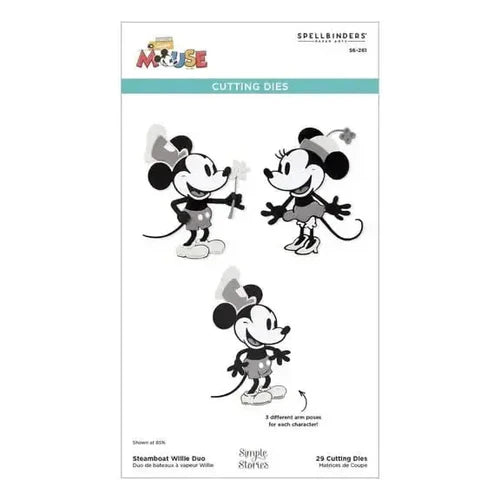 Simple Stories - Say Cheese Steamboat Willie Duo Cutting Die