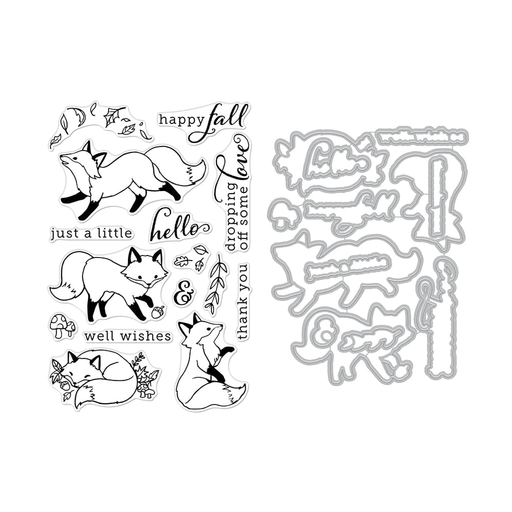 Hero Arts - Clear Stamp - Fall Fox
