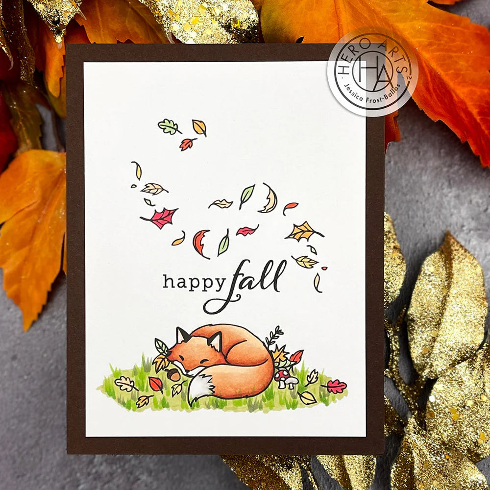 Hero Arts - Clear Stamp - Fall Fox