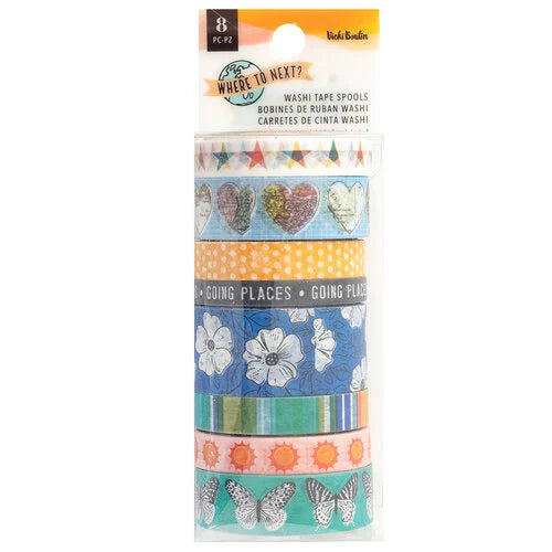 Vicki Boutin Where To next Washi Tape Spools