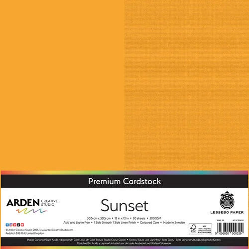 Arden Premium Cardstock - Sunset