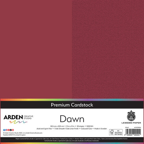 Arden Premium Cardstock - Dawn