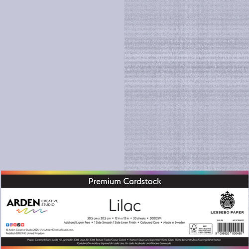 Arden Premium Cardstock - Lilac