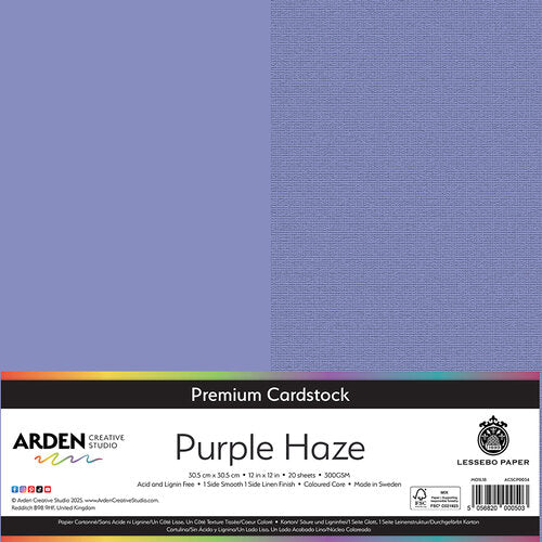 Arden Premium Cardstock - Purple Haze